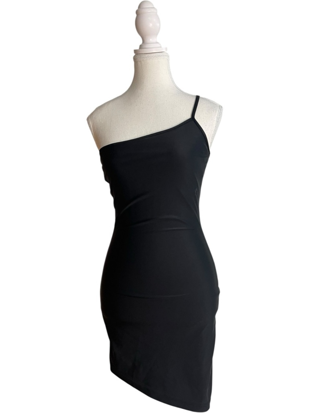 Superdown Rumer Asymmetrical Mini Dress Little Black Dress